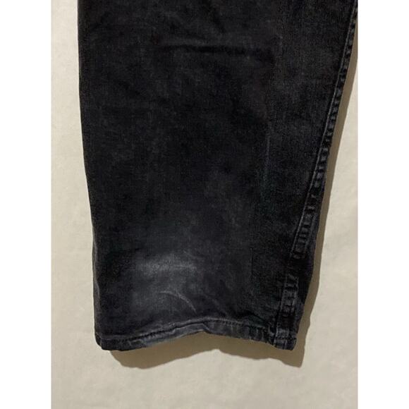 Wrangler Jeans Mens 40x32 Black Cowboy Cut Regular Fit Western Denim *Work Jeans - Picture 3 of 6